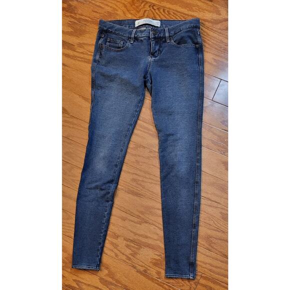 Abercrombie Fitch A&F Skinny Jeans Juniors (0R) 25X29 Stretch Med Wash - Picture 3 of 16